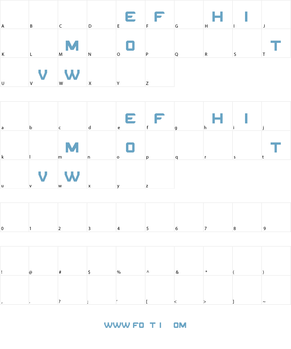 THE LEGO MOVIE Font Character